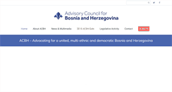 Desktop Screenshot of acbih.org